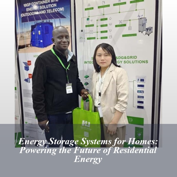 Energy Storage Systems for Homes: Powering the Future of Residential Energy